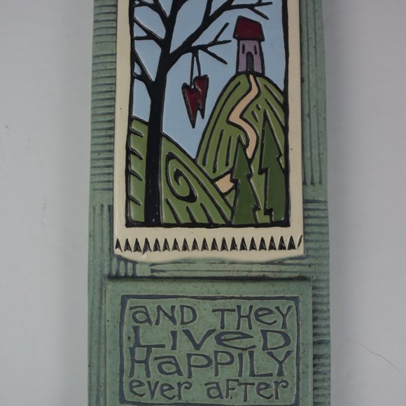 The Potter's Shed by Michael Macone "And They Lived Happily Ever After" Plaque - Picture 2 of 11